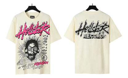HELLSTAR Records creamy Tshirt