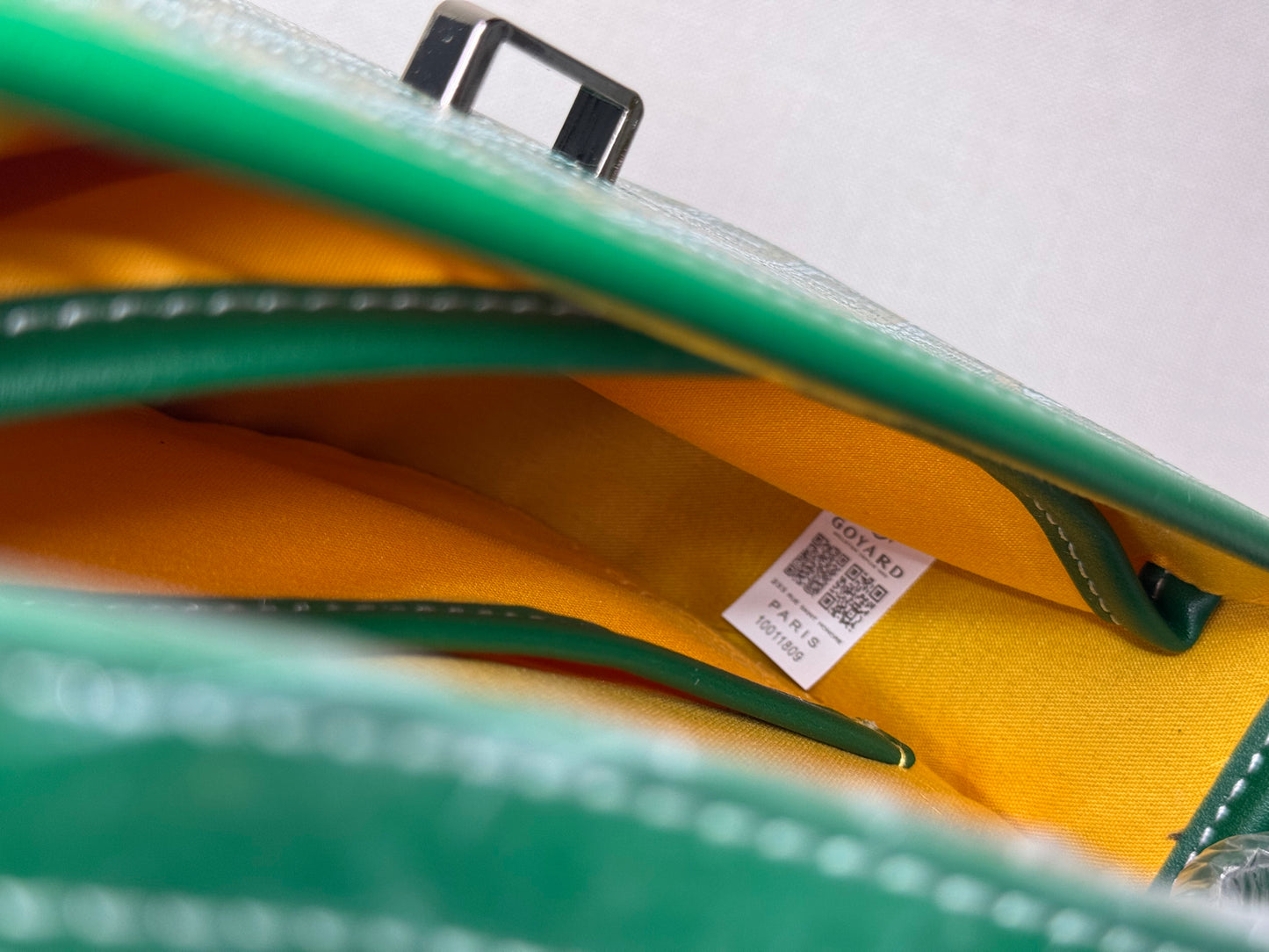 Goyard Green Bag