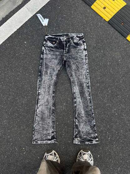 Purple Jeans grey Flared