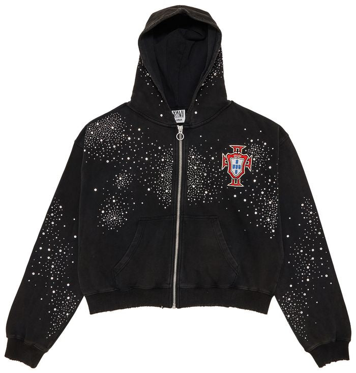 Valley Forever Pluto Custered Zip Up 'Black' Hoodie