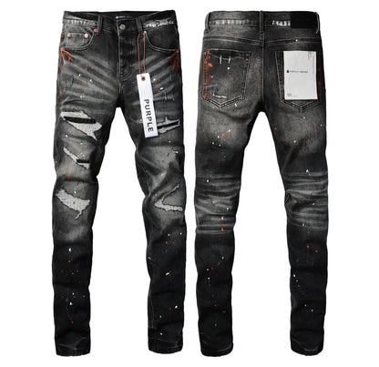 PURPLE GREY WASH PANT PU101
