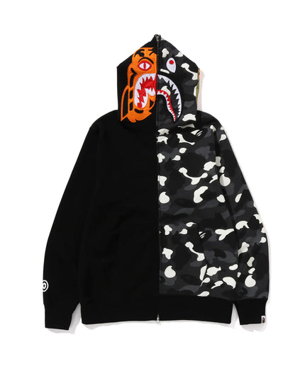 BAPE TIGER SHARK DOT CAMO HOODIE