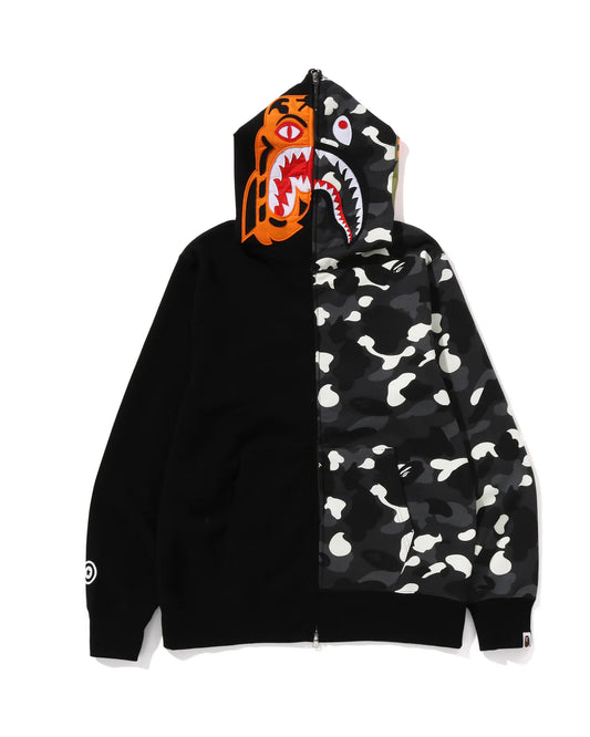 BAPE TIGER SHARK DOT CAMO HOODIE
