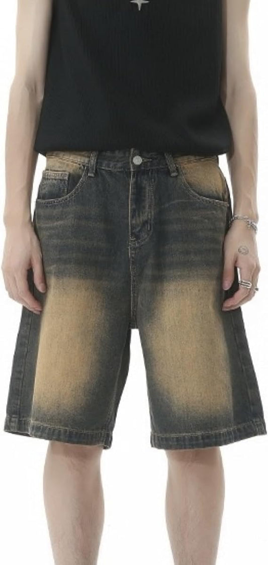 DENIM WASHED SHORT