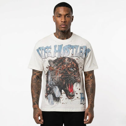 LIFE HUSTLER WHITE LEOPARD