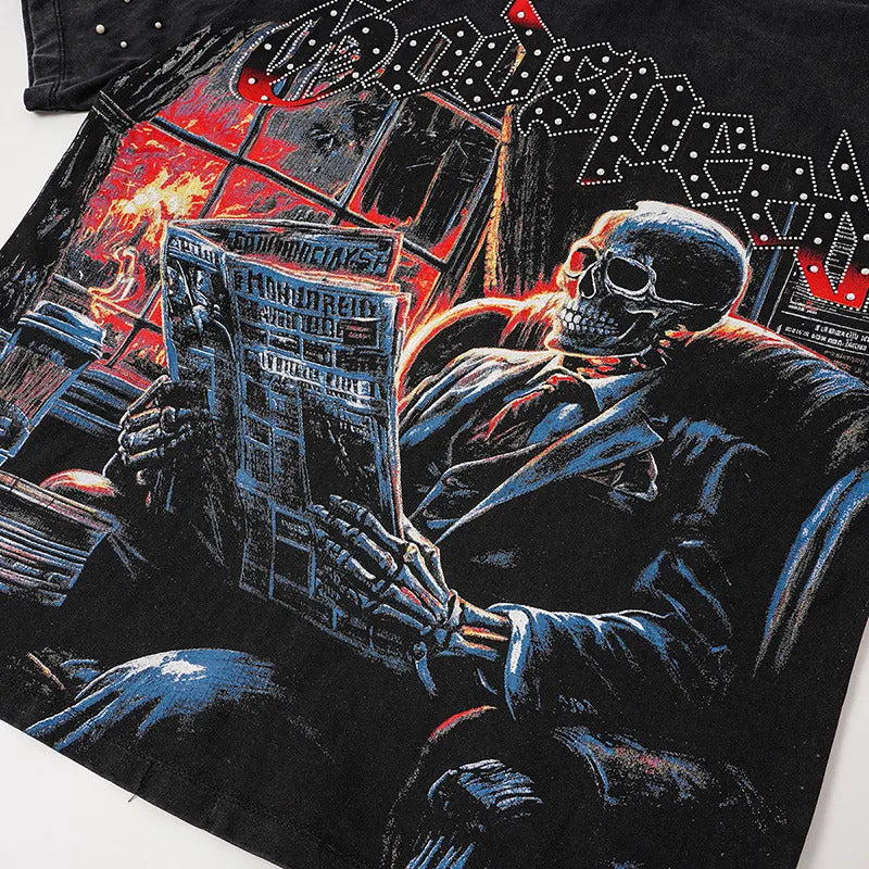 Godspeed Black Monday Thermal Long-Sleeve T-Shirt 'Black Wash'