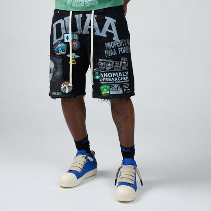 DUAA UFO BLACK SHORT