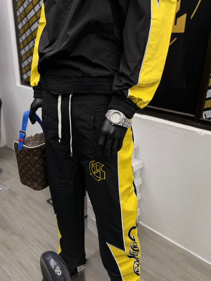Tracksuit Godspeed black/yellow