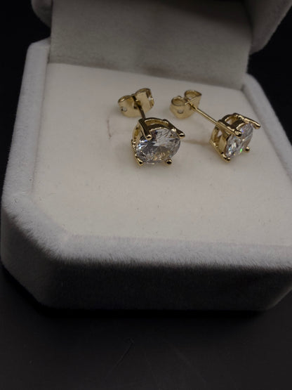 Aretes oro laminado 14K G