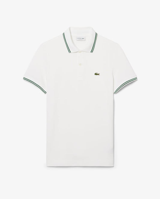 LACOSTE Tshirt tipo poli white
