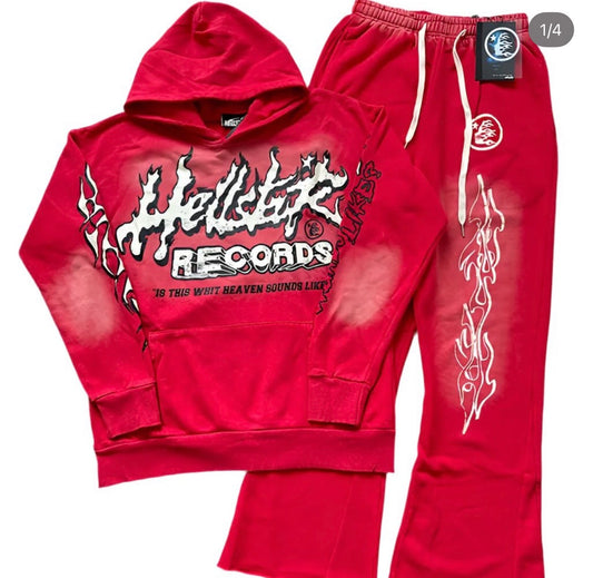 Tracksuit Hellstar Records Red