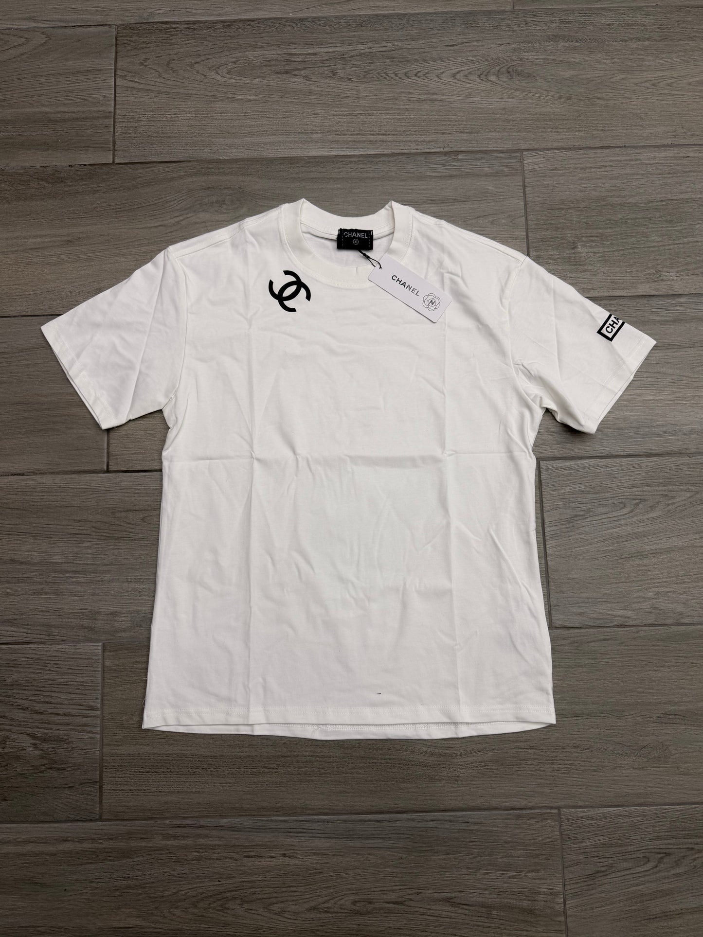 Chanel Logo white Tshirt