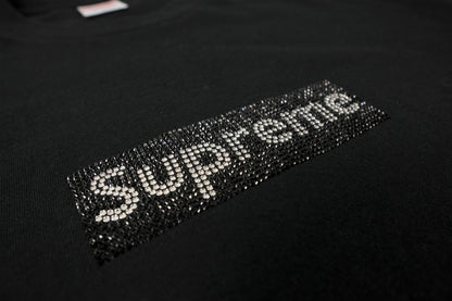 SUPREME RHINESTONE BOX LOGO TEE