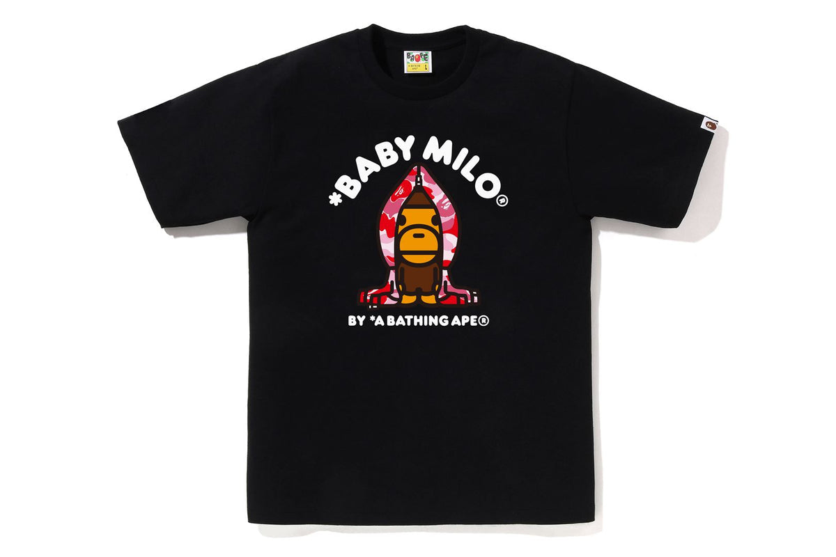Bape Baby Milo Camo Pink Tshirt