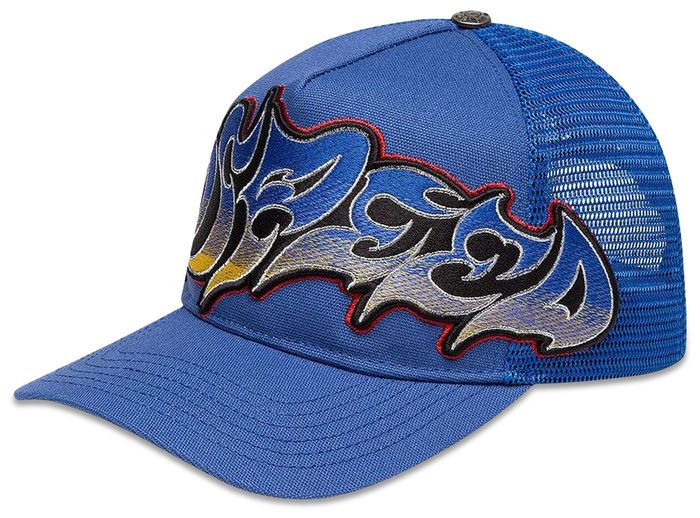 Godspeed Neo Trucker Hat 'Blue Yellow Red'
