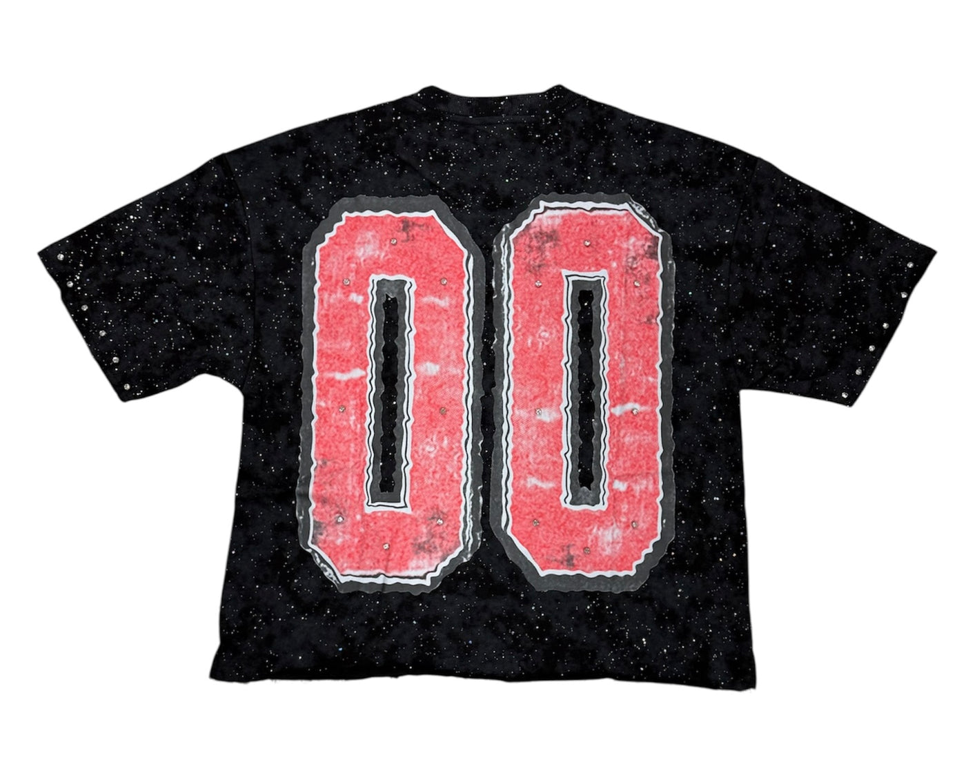 BKYS Double Zero Black Cropped Shirt - Urban Streetwear
