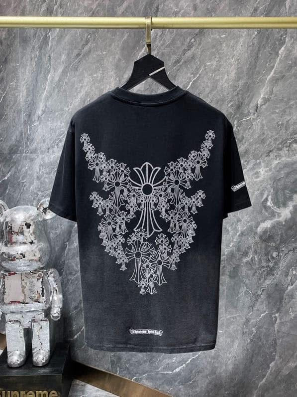 Chromehearts Shadow Bloom Black Tshirt