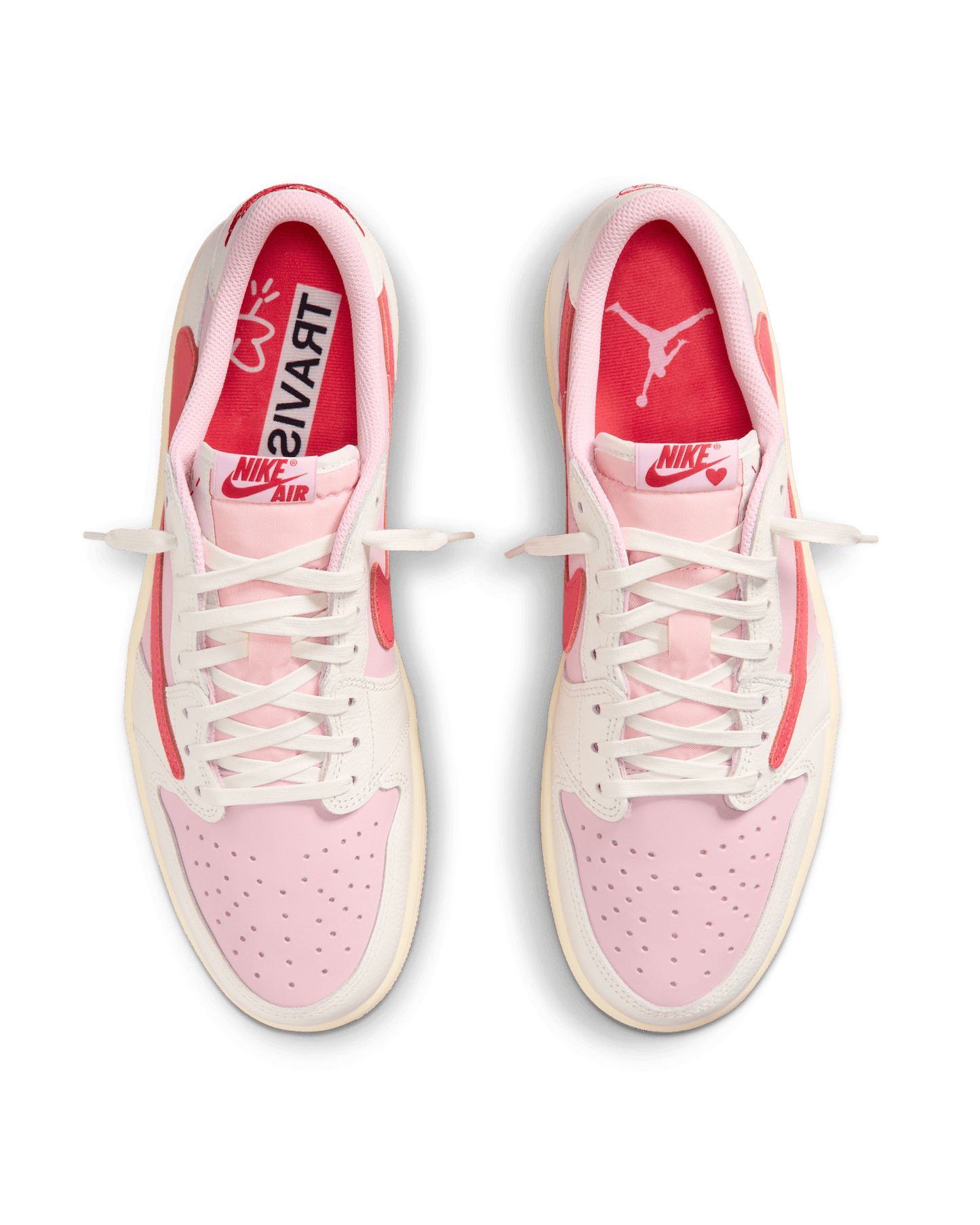 Air Jordan 1 Low x Travis Scott
Shy Pink and Tropical Pink