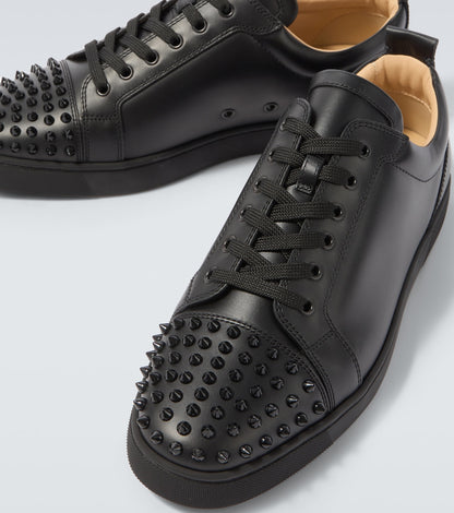 Christian Louboutin Junior Spikes leather sneakers