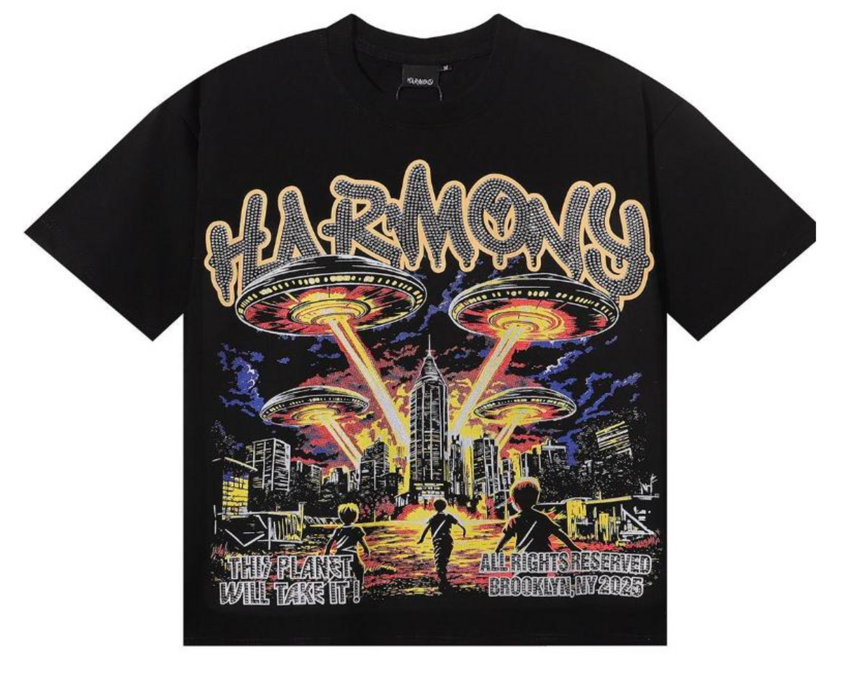Harmony Alien black Tshirt
