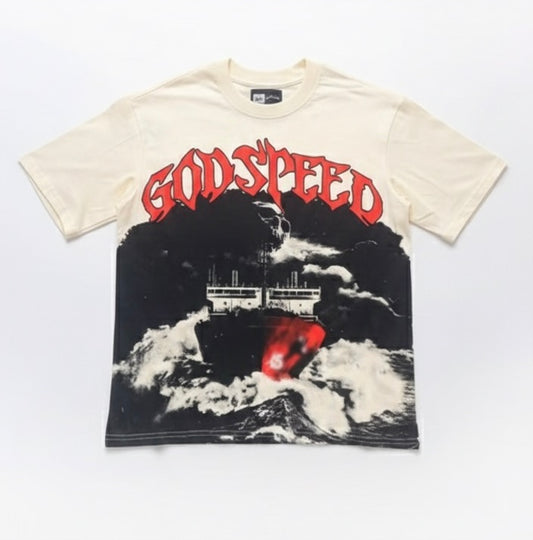 Godspeed Sea Sick Bone Tshirt