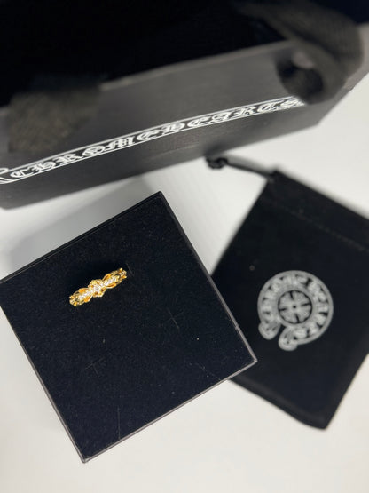 CHROMEHEARTS ANILLO AJUSTABLE PLATA 925