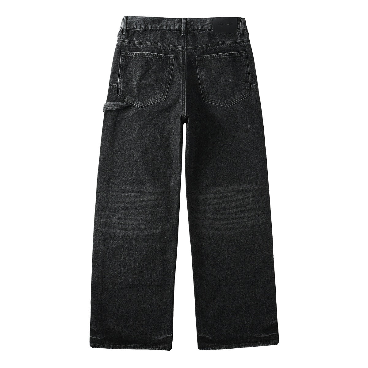 Purple Black Rhinestone Jeans PU6011