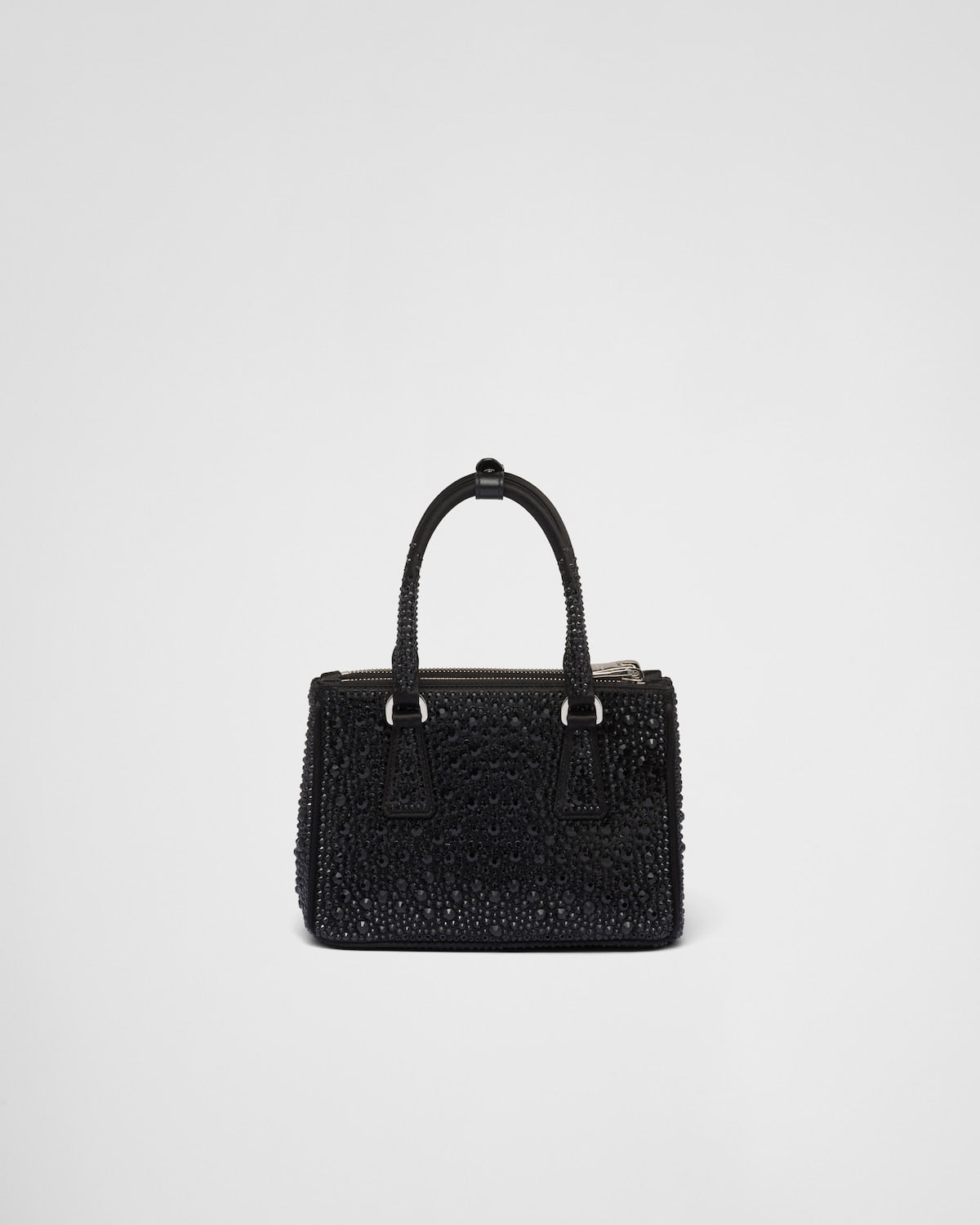 Prada Galleria satin mini-bag with crystals