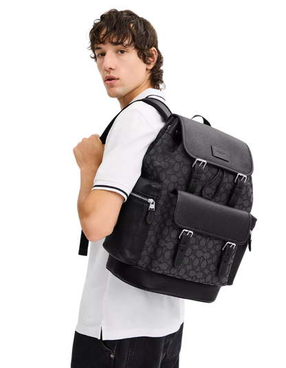 Coach SPRINT BACKPACK IN SIGNATURE JACQUARD