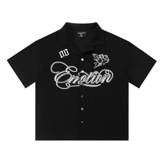 MIXED EMOTION SIGNATURE BLACK TSHIRT