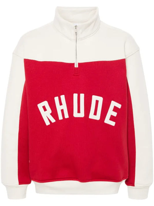 RHUDE EAST HAMPTON RED FLEECE