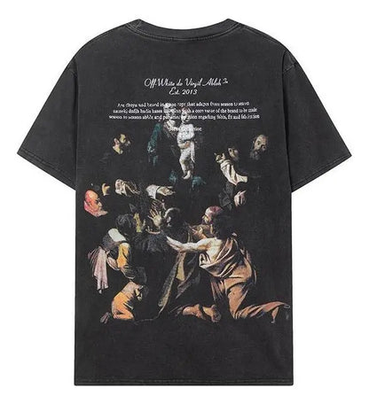 OFF WHITE STAMP CARAVAGGIO SCENE