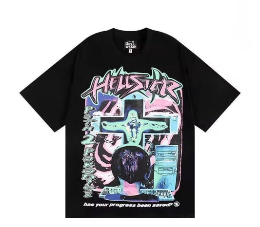 Hellstar Online black Tshirt
