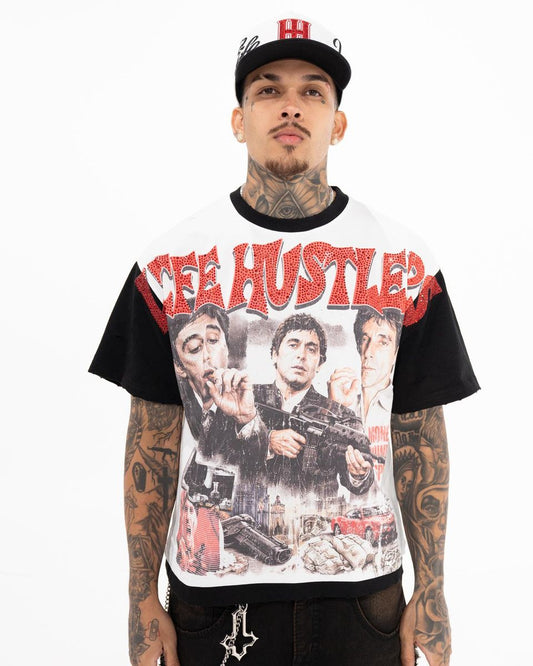 Life Hustler Scarface' TEE