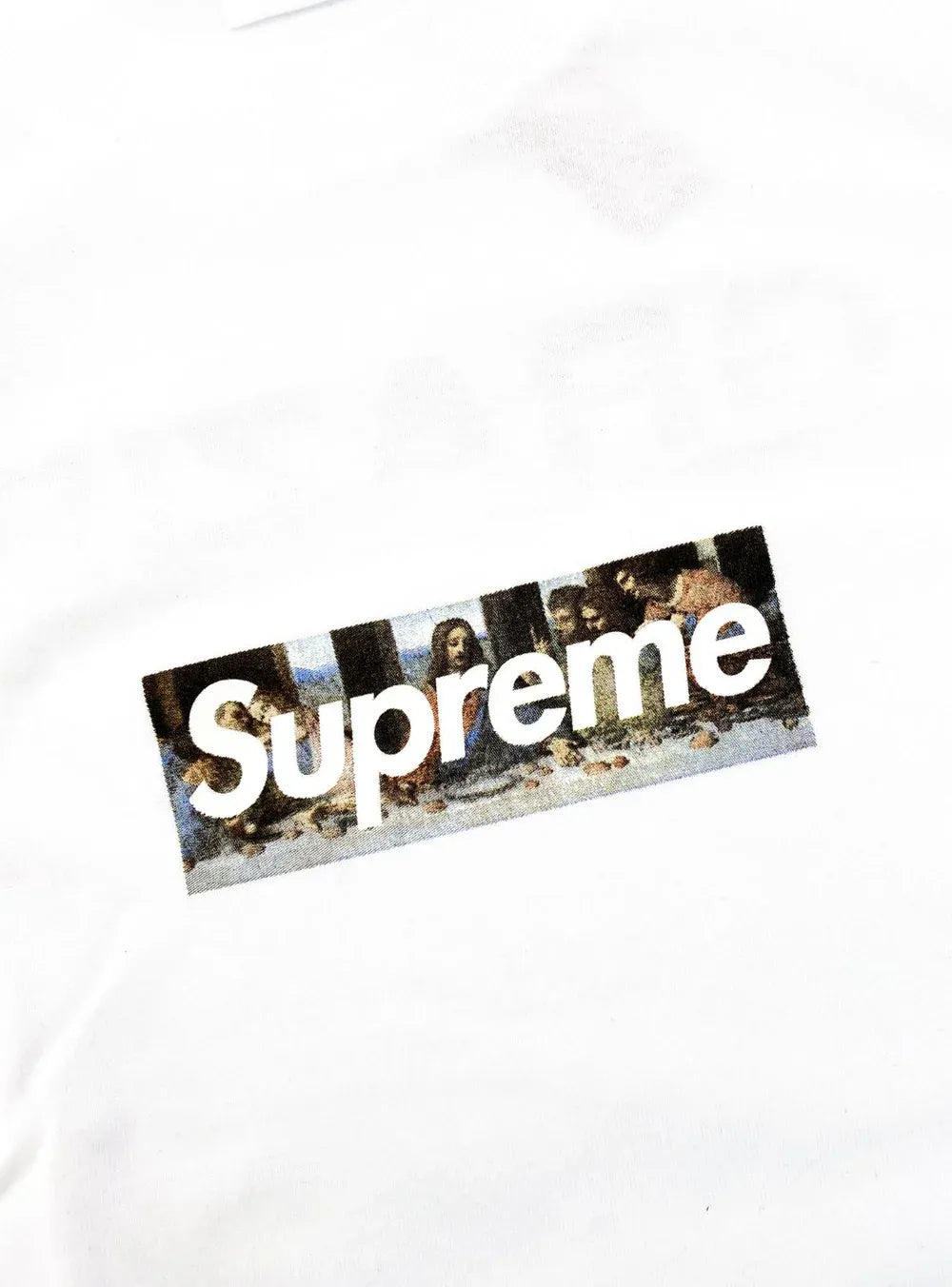 Supreme Milan Box Logo Tee 'White'