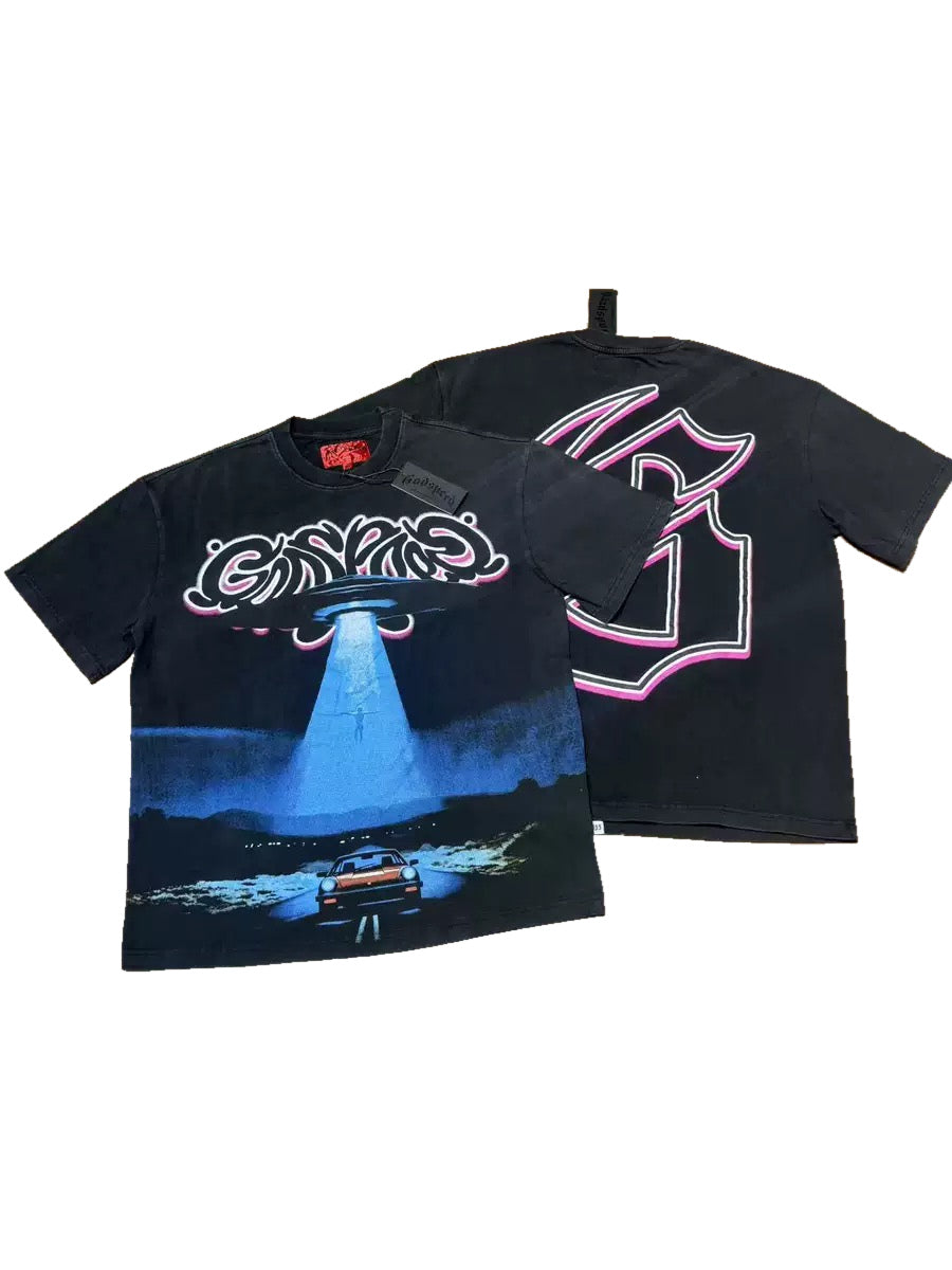 Godspeed OVNI UFO BLACK TSHIRT