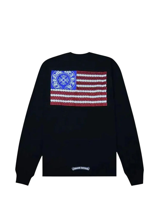 CHROMEHEARTS FLAG LONG SLEEVE