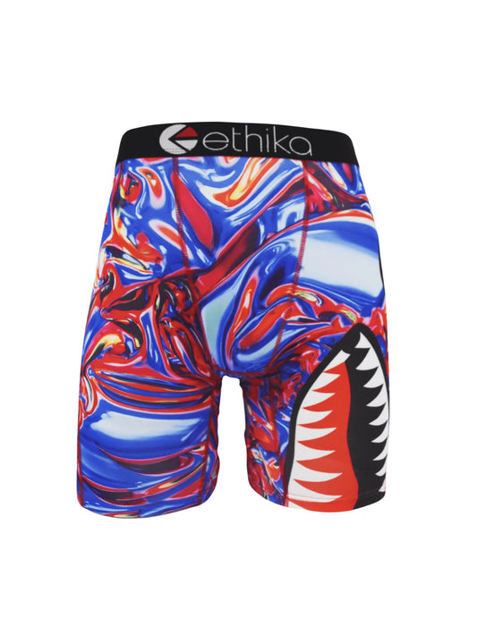 ETHIKA BOMBER SWIRL BRIEF BÓXER