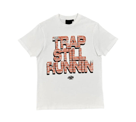 Syna World 'Trap Still Runnin' T-shirt - White