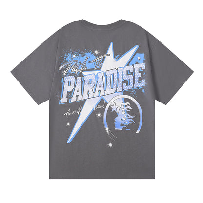 TSHIRT HELLSTAR PATH TO PARADISE WHITE