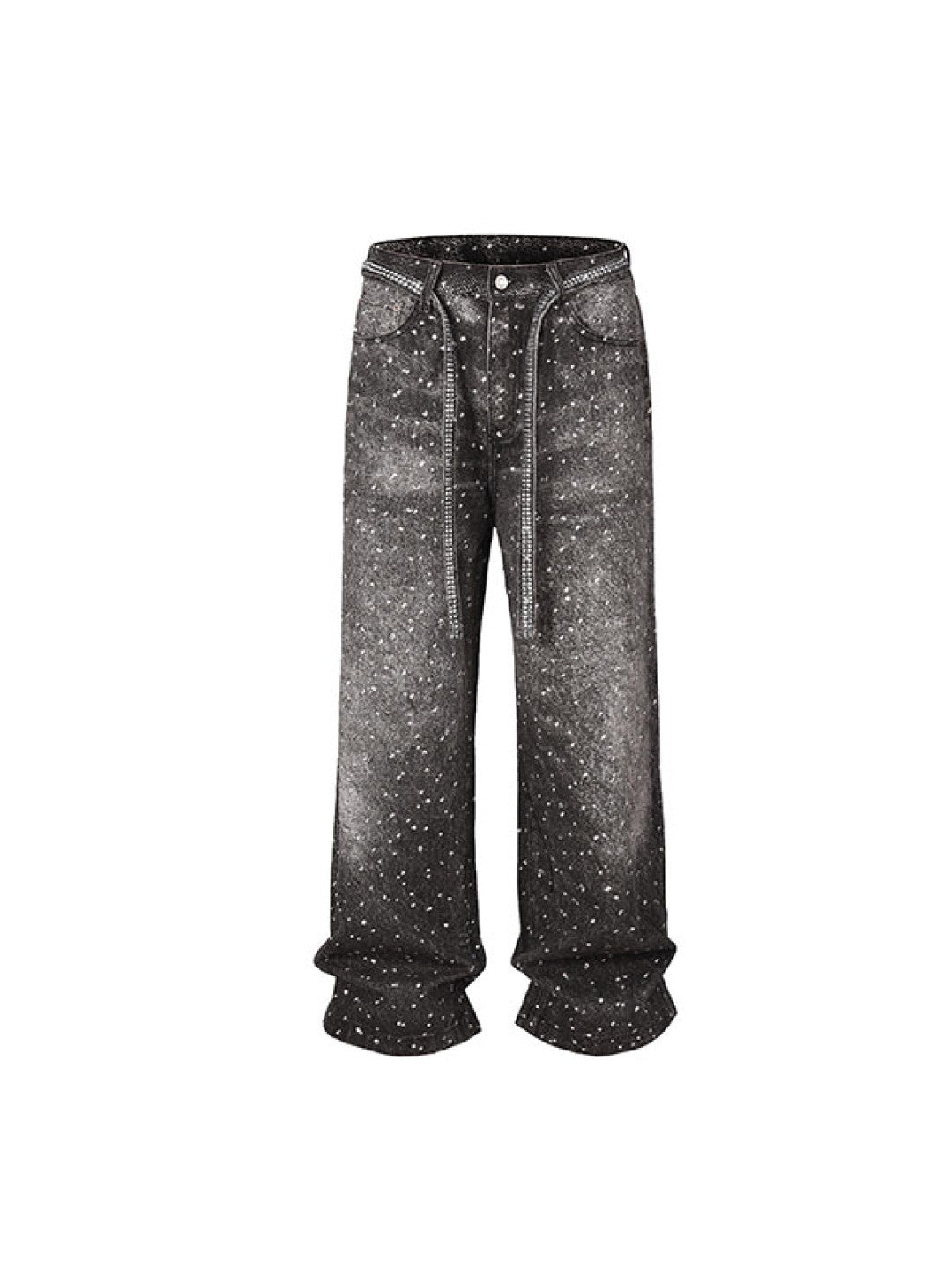 RHINESTONE BLACK PANT