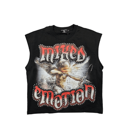 Mixed Emotional Brand Angel Sleeveless Shirt