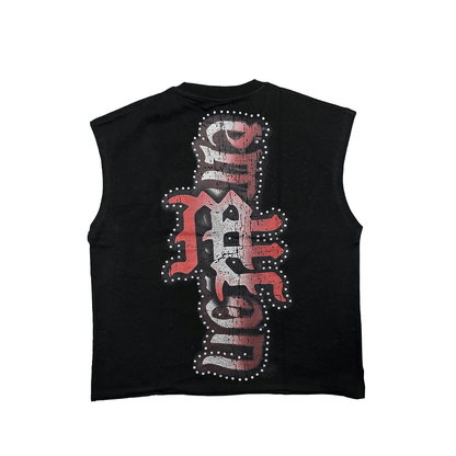 Mixed Emotional Brand Angel Sleeveless Shirt