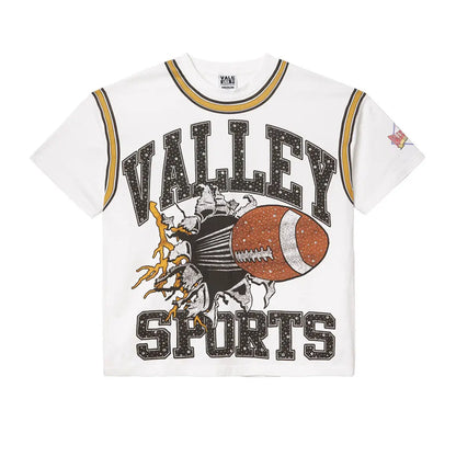 Vale Forever Classic Bling Tee 'White/Brown'