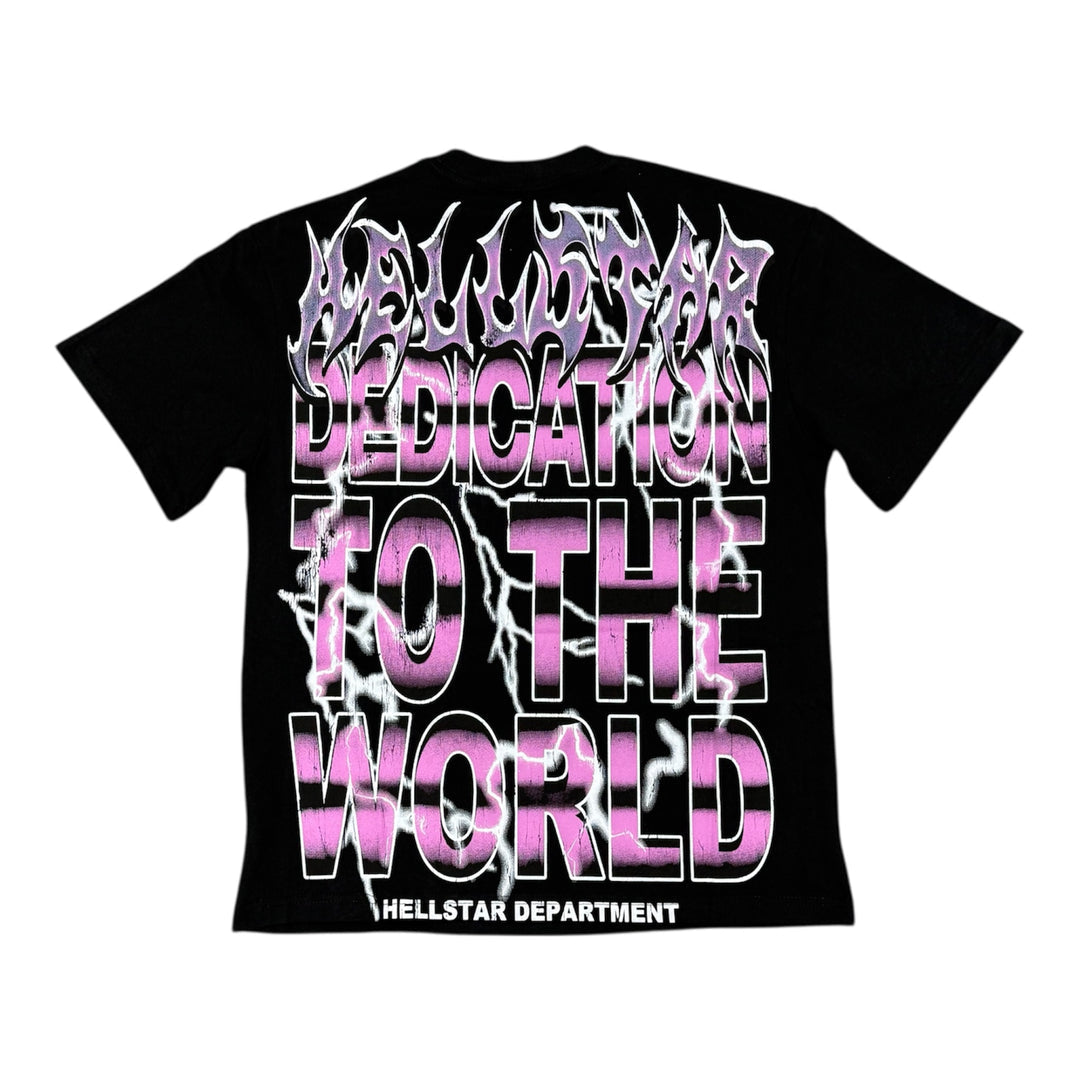 Hellstar Black Rose Emblem Tshirt BLACK
