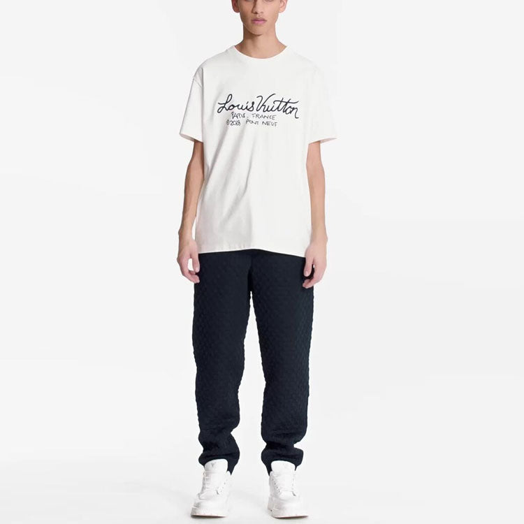 LOUIS VUITTON EMBROIDERED LOGO