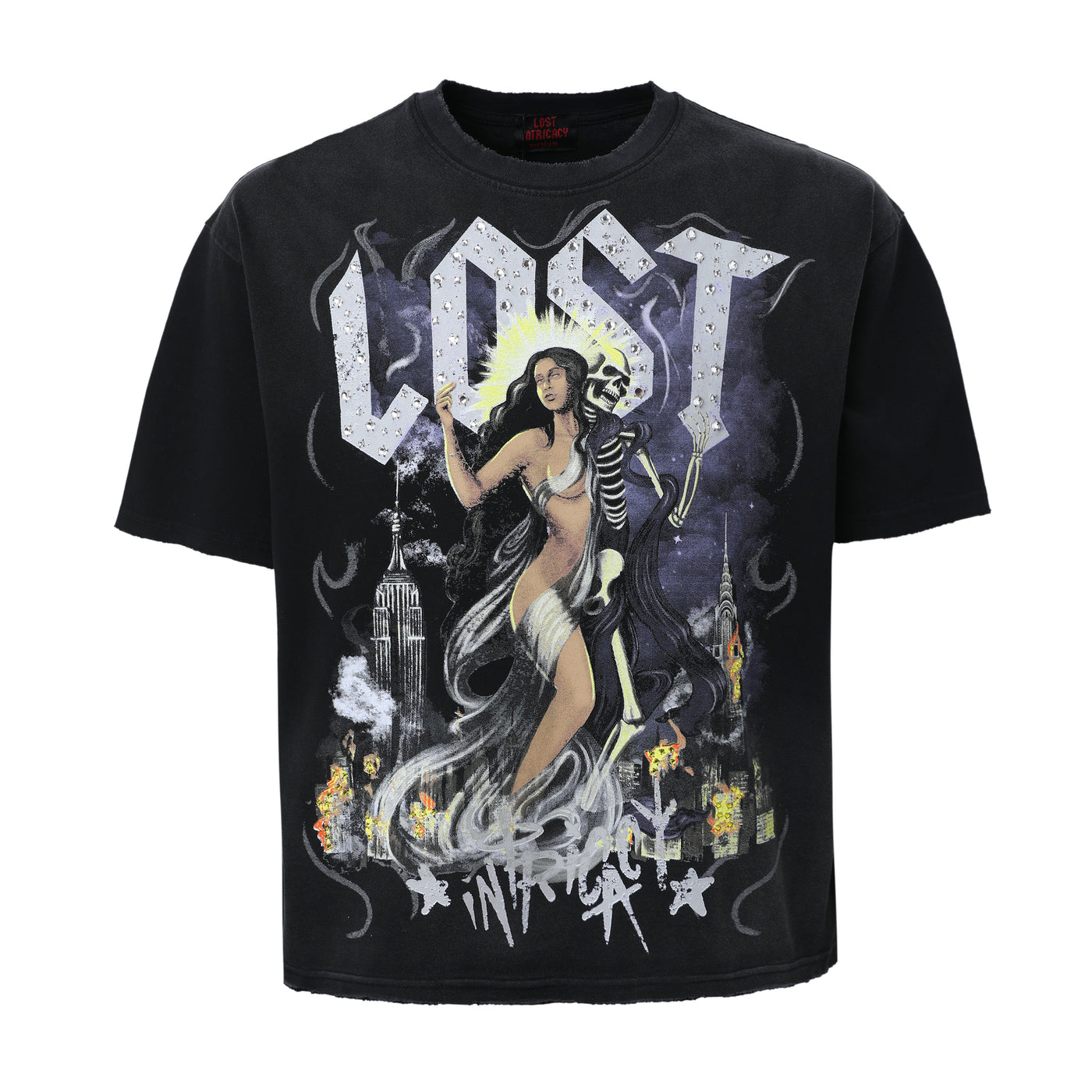 LOST AFTERLIFE RHINESTONE TSHIRT