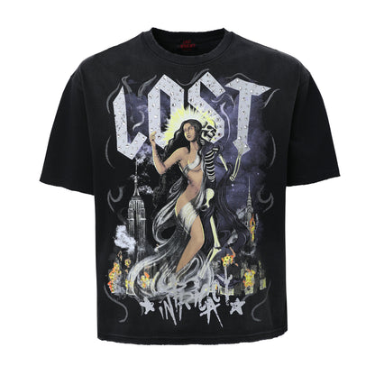 LOST AFTERLIFE RHINESTONE TSHIRT