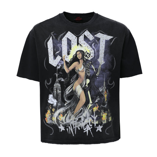 LOST AFTERLIFE RHINESTONE TSHIRT