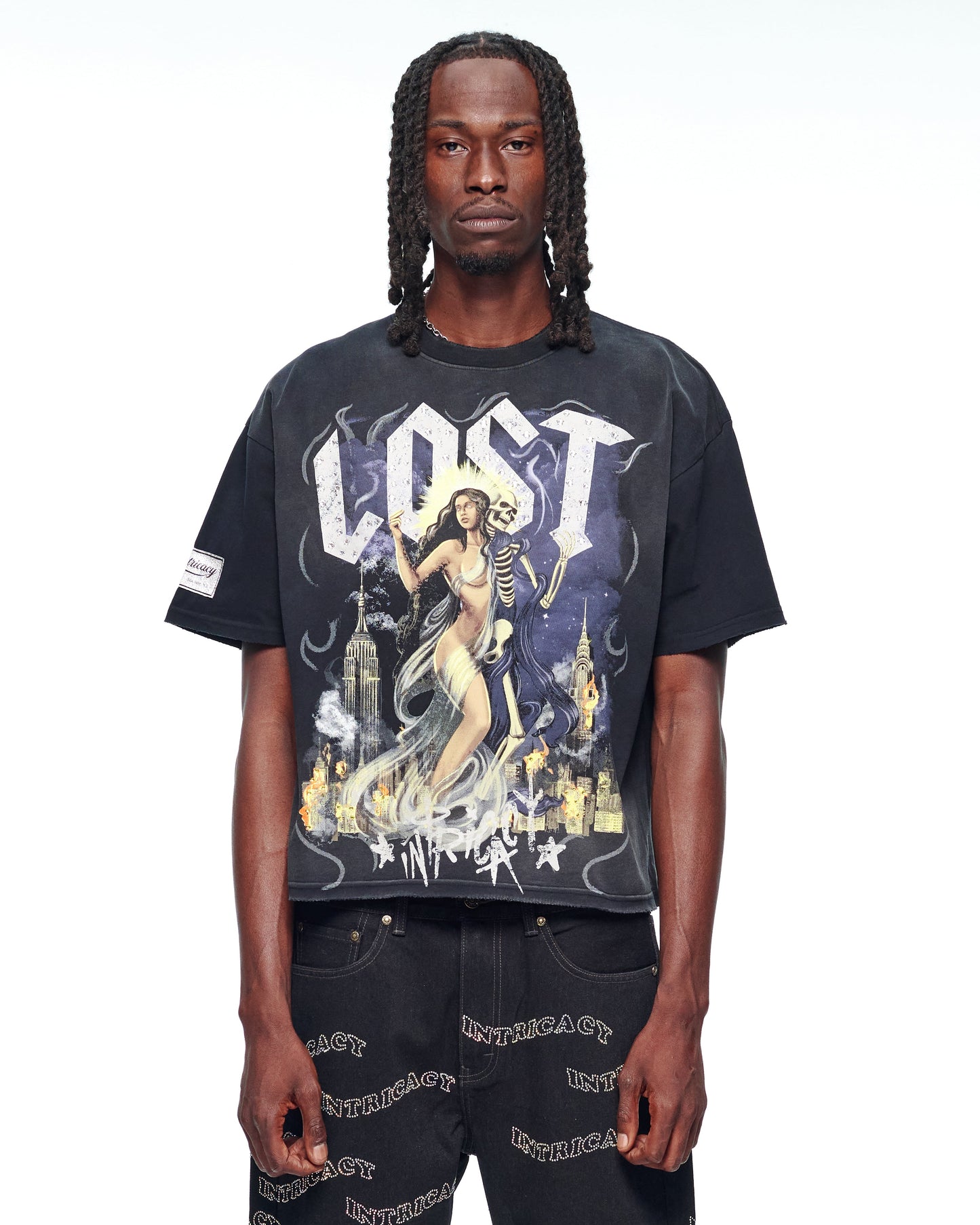LOST AFTERLIFE RHINESTONE TSHIRT